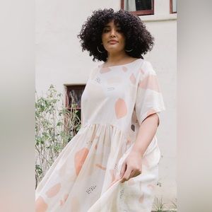 Tradlands nico dress in Caroline print large